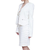 Bcbgmaxazria（ビーシービージーマックスアズリア）のドレスジャケット結婚式やパーティーにぴったりのレンタルアイテム。