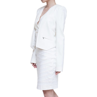 Bcbgmaxazria（ビーシービージーマックスアズリア）のドレスジャケット結婚式やパーティーにぴったりのレンタルアイテム。