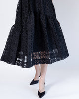 Black Halo（ブラック ヘイロー）のミディドレス結婚式やパーティーにぴったりのレンタルアイテム。