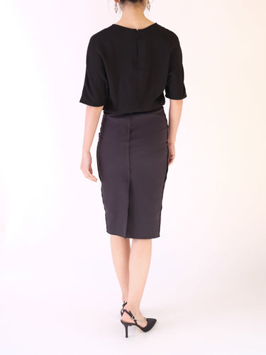 By Malene Birger（バイ マレーネ ビルガー）のミディドレス結婚式やパーティーにぴったりのレンタルアイテム。