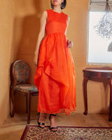 Cecilie Bahnsen（セシリー バンセン）のロングドレス結婚式やパーティーにぴったりのレンタルアイテム。