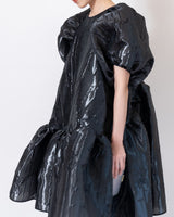 黒｜パフ袖｜レンタルドレス｜結婚式お呼ばれ｜Cecilie Bahnsen（セシリーバンセン）