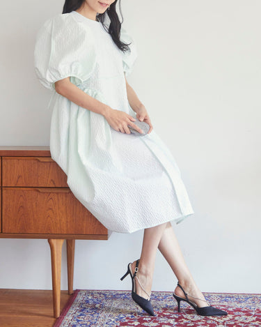 Cecilie Bahnsen（セシリー バンセン）のミディドレス結婚式やパーティーにぴったりのレンタルアイテム。