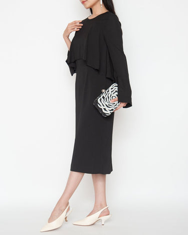 Celford（セルフォード）のミディドレス結婚式やパーティーにぴったりのレンタルアイテム。