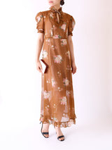 Coach（コーチ）のロングドレス結婚式やパーティーにぴったりのレンタルアイテム。