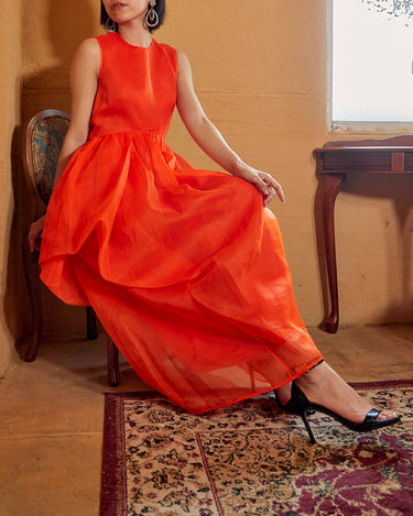 Cecilie Bahnsen（セシリー バンセン）のロングドレス結婚式やパーティーにぴったりのレンタルアイテム。