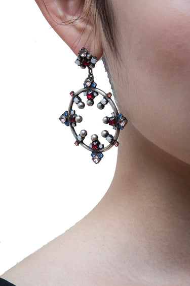 Dannijo（ダニージョ）のピアス結婚式やパーティーにぴったりのレンタルアイテム。