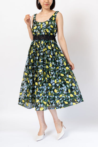 Diane von Furstenberg（ダイアン フォン ファステンバーグ）のミディドレス結婚式やパーティーにぴったりのレンタルアイテム。