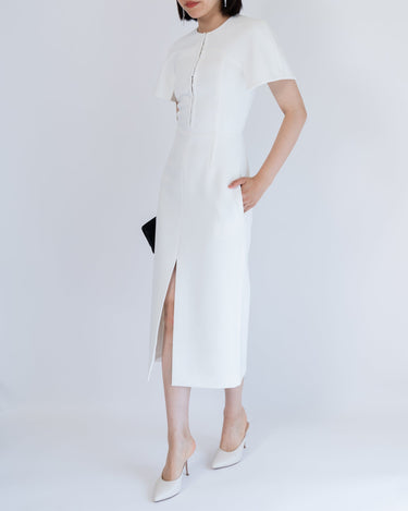 Dion Lee（ディオン リー）のミディドレス結婚式やパーティーにぴったりのレンタルアイテム。