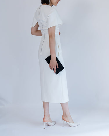 Dion Lee（ディオン リー）のミディドレス結婚式やパーティーにぴったりのレンタルアイテム。