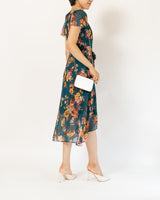 DKNY（ダナキャランニューヨーク）のミディドレス結婚式やパーティーにぴったりのレンタルアイテム。