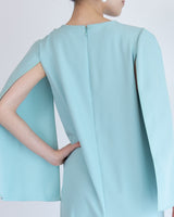 レンタルドレス｜Elisabetta Franchi｜水色｜ミニ丈｜二次会