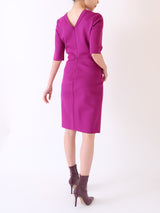 Emporio Armani（エンポリオ アルマーニ）のひざ丈ドレス結婚式やパーティーにぴったりのレンタルアイテム。