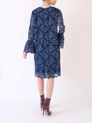 Ganni（ガニー）のひざ丈ドレス結婚式やパーティーにぴったりのレンタルアイテム。