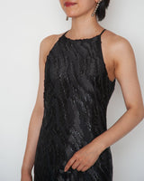 Halston（ホルストン）のロングドレス結婚式やパーティーにぴったりのレンタルアイテム。