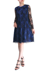 Huishan Zhang（フーシャン ツァン）のひざ丈ドレス結婚式やパーティーにぴったりのレンタルアイテム。