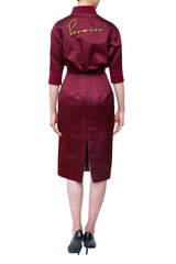 Jil Sander（ジル サンダー）のミディドレス結婚式やパーティーにぴったりのレンタルアイテム。