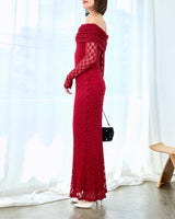 Bardot（バルドー）のロングドレス結婚式やパーティーにぴったりのレンタルアイテム。