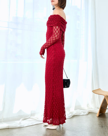 Bardot（バルドー）のロングドレス結婚式やパーティーにぴったりのレンタルアイテム。