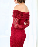 Bardot（バルドー）のロングドレス結婚式やパーティーにぴったりのレンタルアイテム。