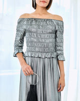 Batsheva（バットシェバ）のロングドレス結婚式やパーティーにぴったりのレンタルアイテム。