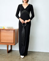 Halston（ホルストン）のロングドレス結婚式やパーティーにぴったりのレンタルアイテム。