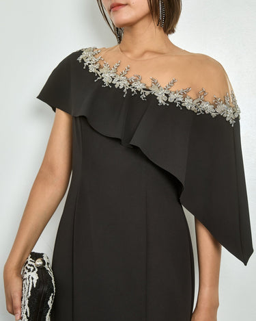 Marchesa Notte（マルケッサ ノッテ）のロングドレス結婚式やパーティーにぴったりのレンタルアイテム。