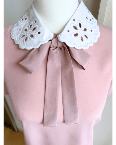 レンタルドレス｜RED Valentino（レッドヴァレンティノ）｜ピンク｜リボン｜ミニ丈｜結婚式お呼ばれ