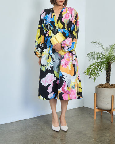 Stine Goya（スティーヌ ゴヤ）のミディドレス結婚式やパーティーにぴったりのレンタルアイテム。