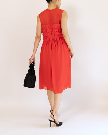 Kenzo（ケンゾー）のミディドレス結婚式やパーティーにぴったりのレンタルアイテム。