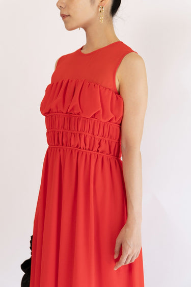 Kenzo（ケンゾー）のミディドレス結婚式やパーティーにぴったりのレンタルアイテム。