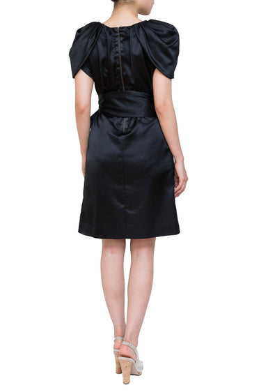 Lanvin en Bleu（ランバン オン ブルー）のひざ丈ドレス結婚式やパーティーにぴったりのレンタルアイテム。