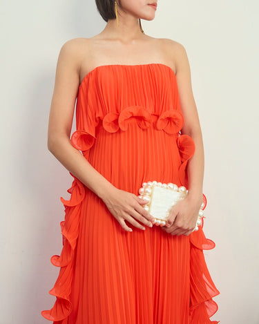 Badgley Mischka（バッジェリー ミシュカ）のロングドレス結婚式やパーティーにぴったりのレンタルアイテム。