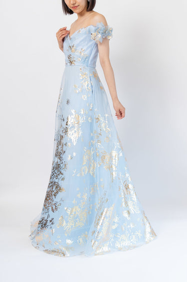 Marchesa Notte（マルケッサ ノッテ）のロングドレス結婚式やパーティーにぴったりのレンタルアイテム。