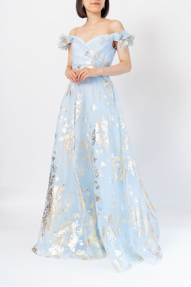 Marchesa Notte（マルケッサ ノッテ）のロングドレス結婚式やパーティーにぴったりのレンタルアイテム。