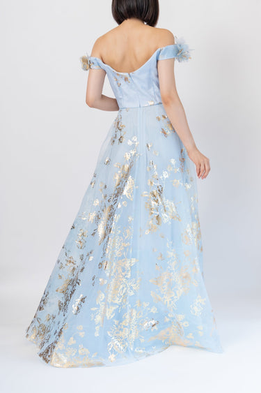 Marchesa Notte（マルケッサ ノッテ）のロングドレス結婚式やパーティーにぴったりのレンタルアイテム。