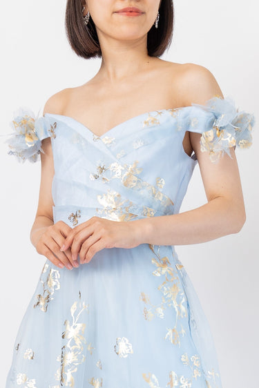 Marchesa Notte（マルケッサ ノッテ）のロングドレス結婚式やパーティーにぴったりのレンタルアイテム。