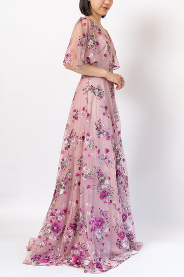 Marchesa Notte（マルケッサ ノッテ）のロングドレス結婚式やパーティーにぴったりのレンタルアイテム。