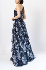 Marchesa Notte（マルケッサ ノッテ）のロングドレス結婚式やパーティーにぴったりのレンタルアイテム。