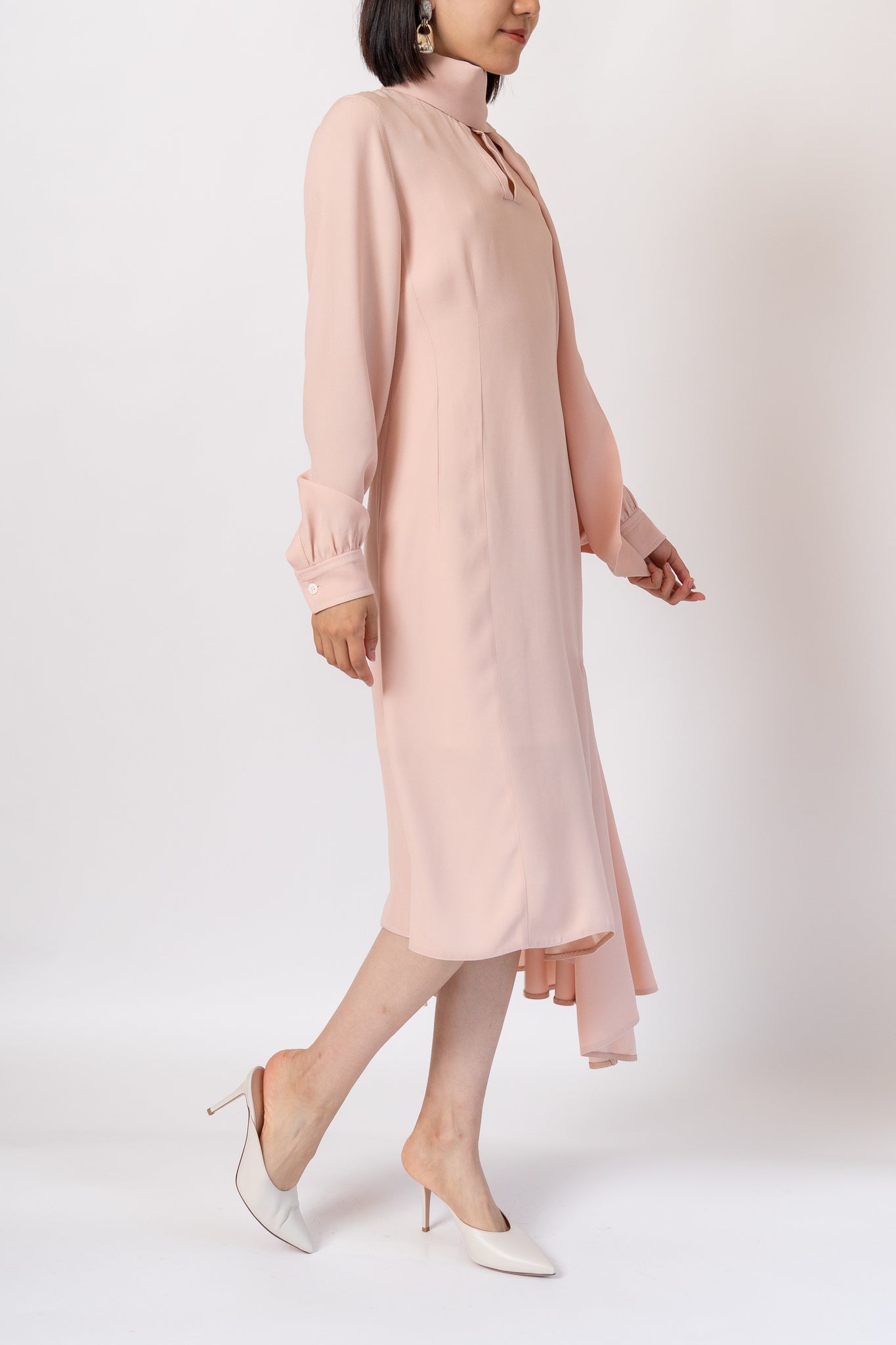 その他ドレス marni dress マルニ レンタルドレス｜ピンクのミディドレス – Rentable Runway