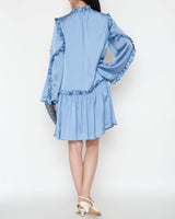 ML Monique Lhuillier（エムエル モニーク ルイリエ）のひざ丈ドレス結婚式やパーティーにぴったりのレンタルアイテム。