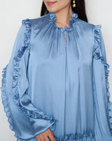 ML Monique Lhuillier（エムエル モニーク ルイリエ）のひざ丈ドレス結婚式やパーティーにぴったりのレンタルアイテム。