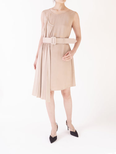 MM6 Maison Margiela（エムエムシックス メゾン マルジェラ）のミディドレス結婚式やパーティーにぴったりのレンタルアイテム。