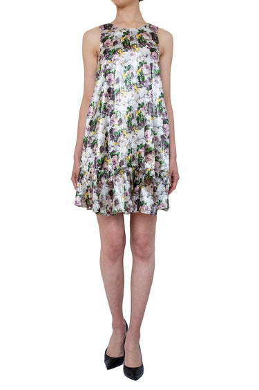 MSGM（エムエスジーエム）のひざ丈ドレス結婚式やパーティーにぴったりのレンタルアイテム。