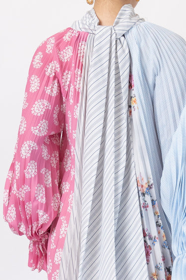 MSGM（エムエスジーエム）のひざ丈ドレス結婚式やパーティーにぴったりのレンタルアイテム。