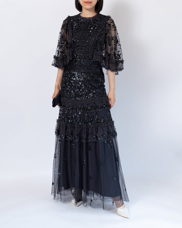 Needle & Thread（ニードル アンド スレッド）のロングドレス結婚式やパーティーにぴったりのレンタルアイテム。