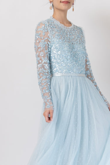 Needle & Thread（ニードル アンド スレッド）のロングドレス結婚式やパーティーにぴったりのレンタルアイテム。