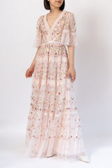 Needle & Thread（ニードル アンド スレッド）のロングドレス結婚式やパーティーにぴったりのレンタルアイテム。