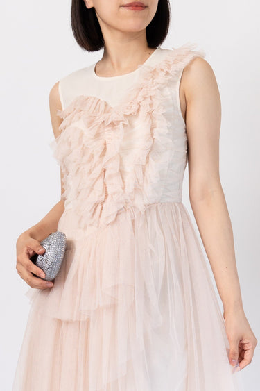 Needle & Thread（ニードル アンド スレッド）のミディドレス結婚式やパーティーにぴったりのレンタルアイテム。