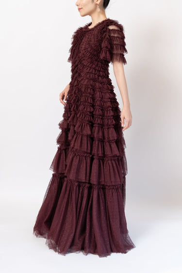 Needle & Thread（ニードル アンド スレッド）のロングドレス結婚式やパーティーにぴったりのレンタルアイテム。